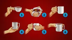 Psychologický test: jak držíte hrnek a co to může prozradit o vaší povaze